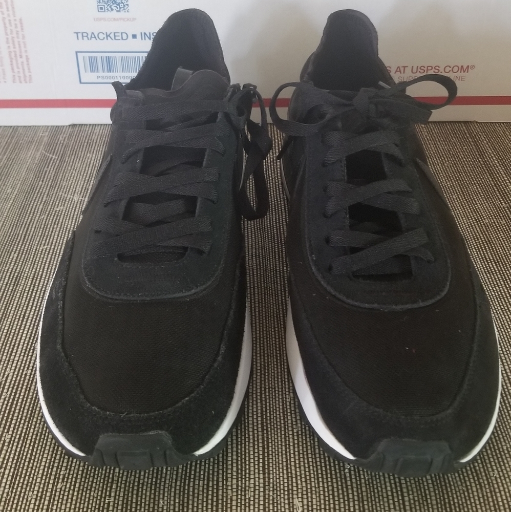Nike Waffle One Black White Orange Size 12 Men's DA7995-001 - Picture 10 of 10